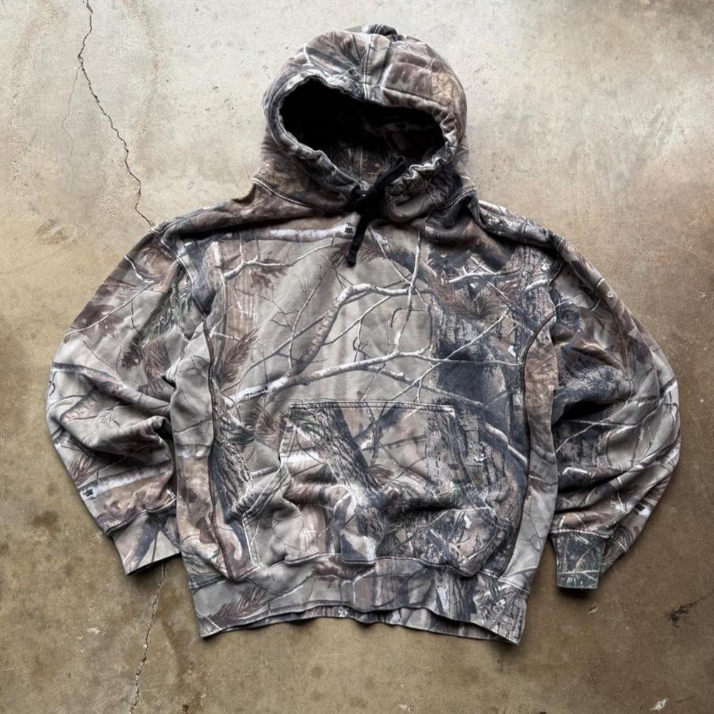 Y2K Realtree Camo boxy Hoodie